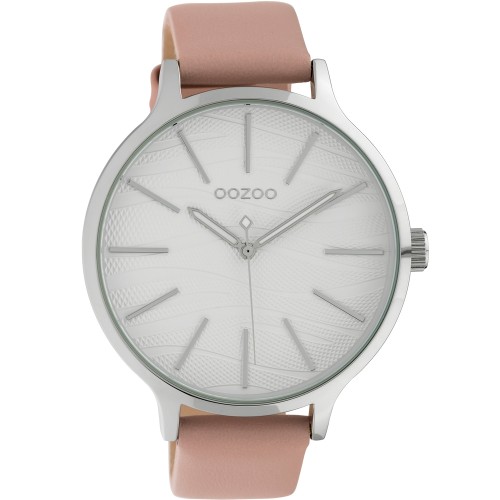 OOZOO Timepieces XL Blush Pink Leather Strap - C10122
