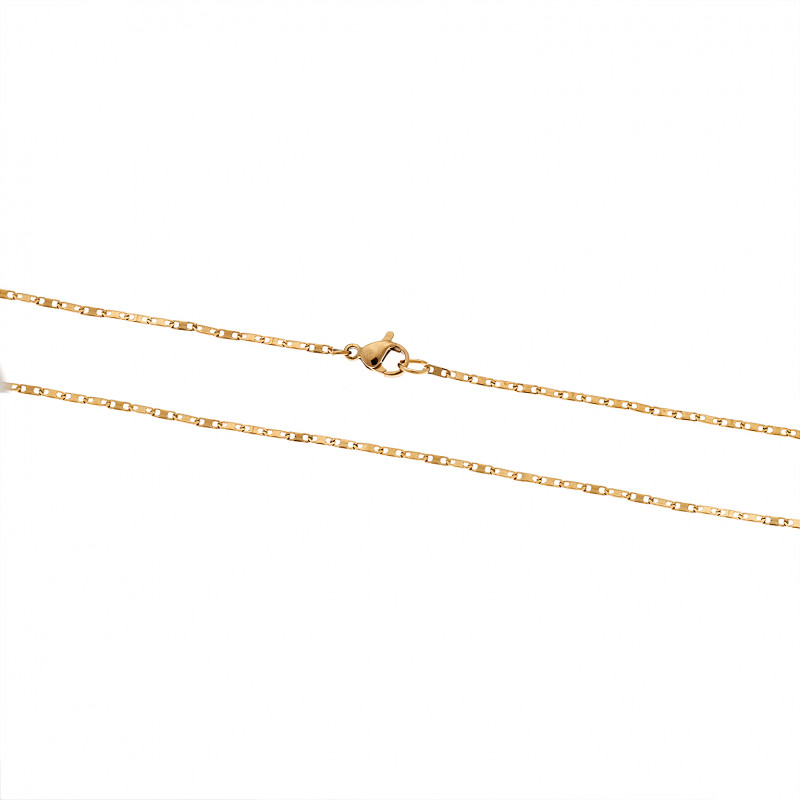 Αλυσίδα Λαιμού SΕΝΖΑ Gold Stainless Steel-80cm - SSD4365GD-80cm