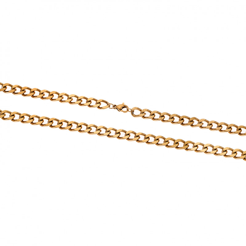 Αλυσίδα Λαιμού SΕΝΖΑ Gold Stainless Steel-80cm - SSD4368GD-80cm