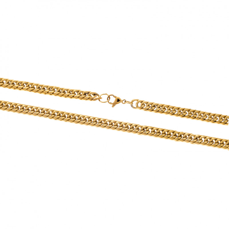 Αλυσίδα Λαιμού SΕΝΖΑ Gold Stainless Steel-80cm - SSD4369GD-80cm